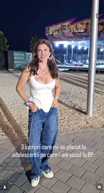 Imagini rare cu Monica Bîrlădeanu la Beach, Please! Actrița a făcut senzație în mijlocul adolescenților. „Ce am văzut și ce am înțeles”