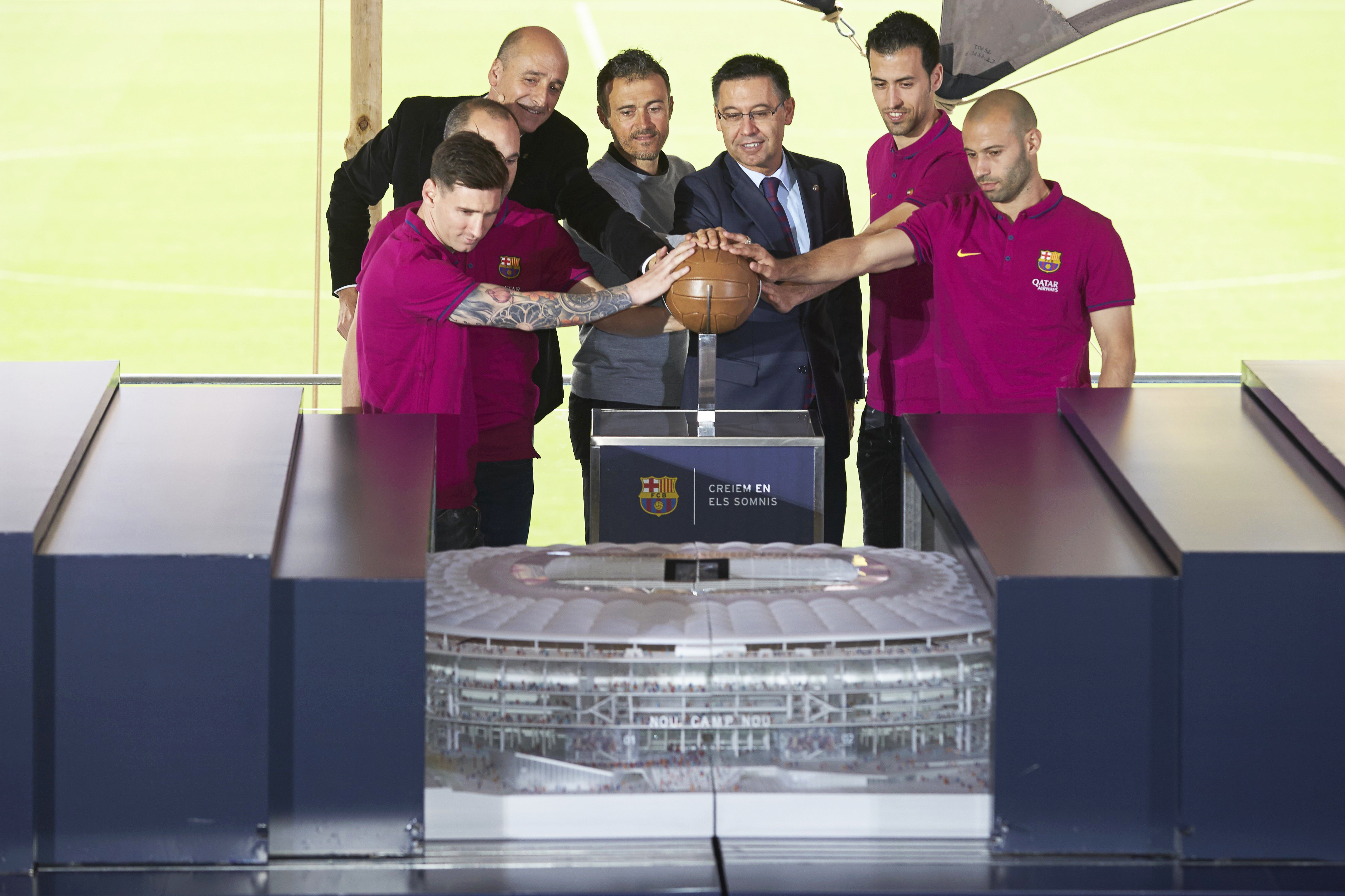 Barcelona și-a prezentat noul stadion Camp Nou. Costă 600 milioane de euro GALERIE FOTO&VIDEO