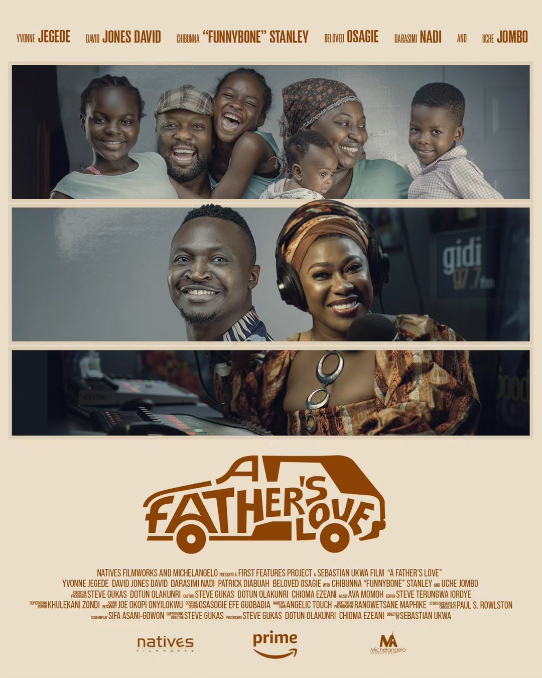 'A Father's Love' featuring Uche Jombo, FunnyBone to debut on Prime Video