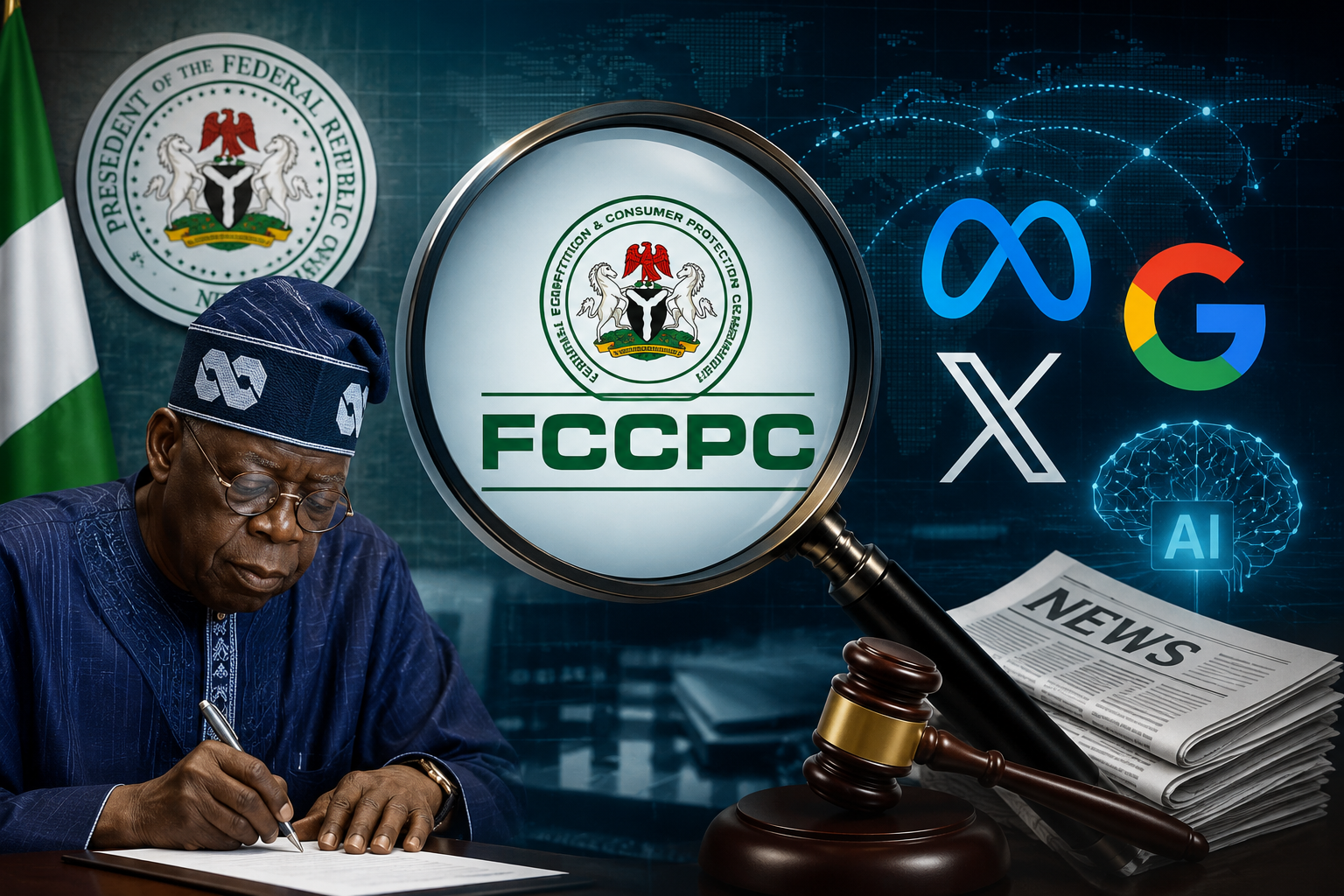 Nigeria moves to block Big Tech exploitation, orders immediate probe into Meta, Alphabet, and X over media content