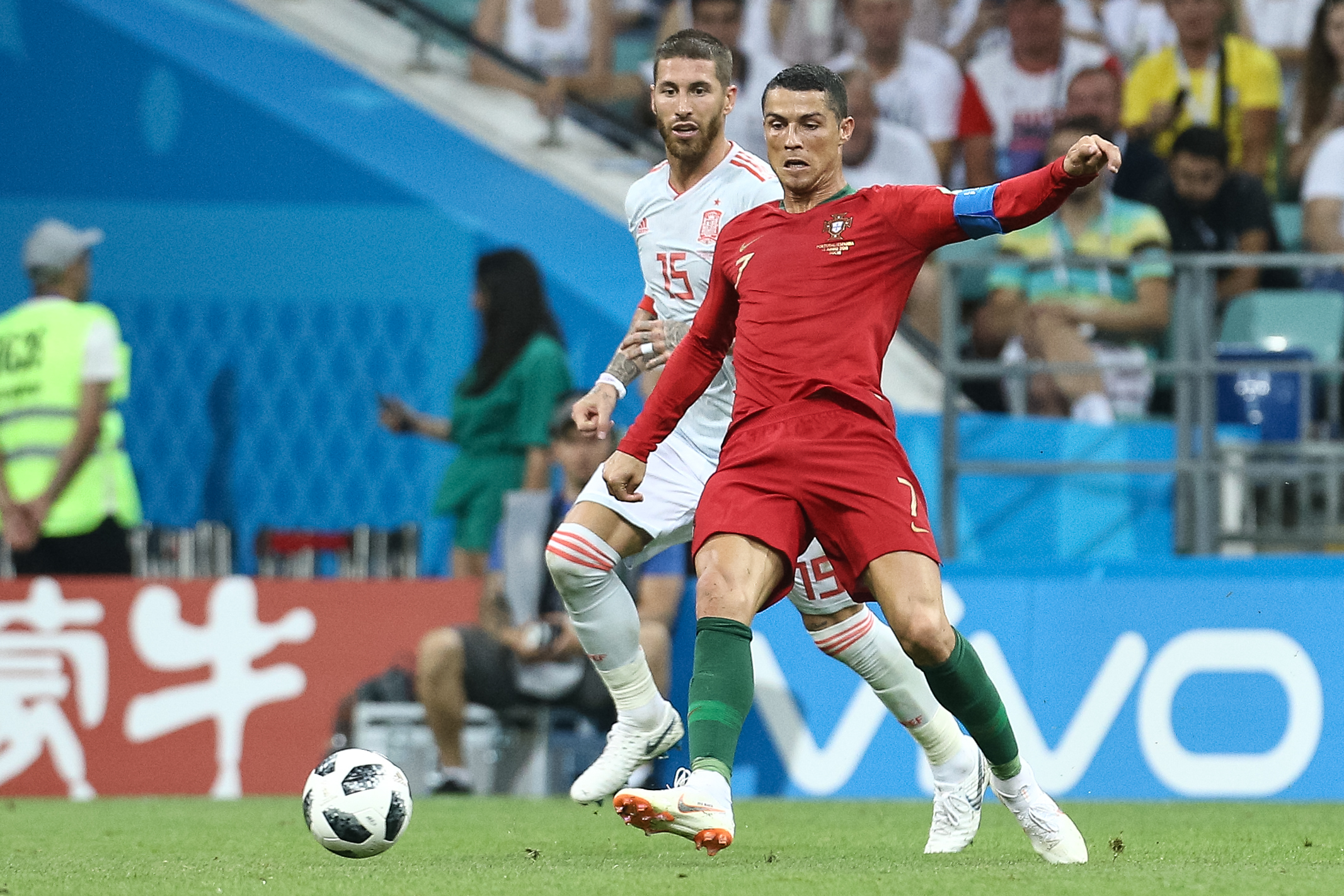 Portugalia - Spania 3-3, în Grupa B de la Campionatul Mondial de fotbal Rusia 2018. CR3! CrisTRIano Ronaldo a realizat ”tripla”. Spectacol total la Soci / FOTO&VIDEO