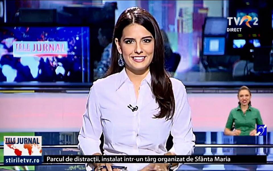 Fata lui «Tata Puiu» iese pe teren! Maria, fiica fostului selecționer Anghel Iordănescu, dă probe de reporter la o televiziune