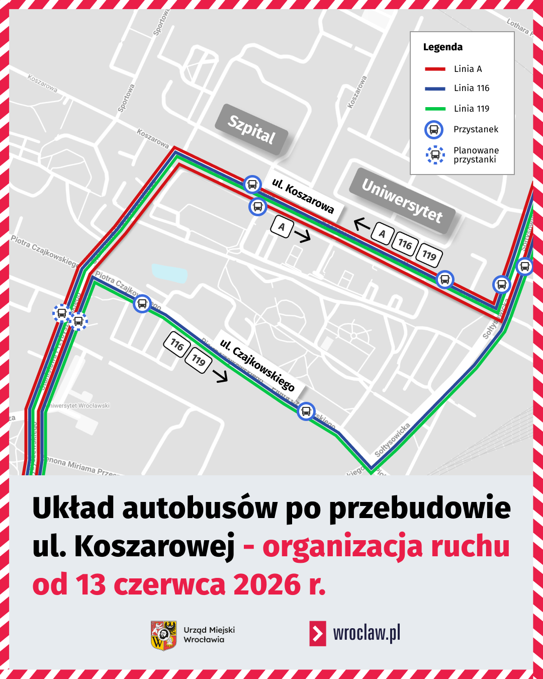 Autobus A wraca na Koszarową i pojedzie na stałe na Sołtysowice!