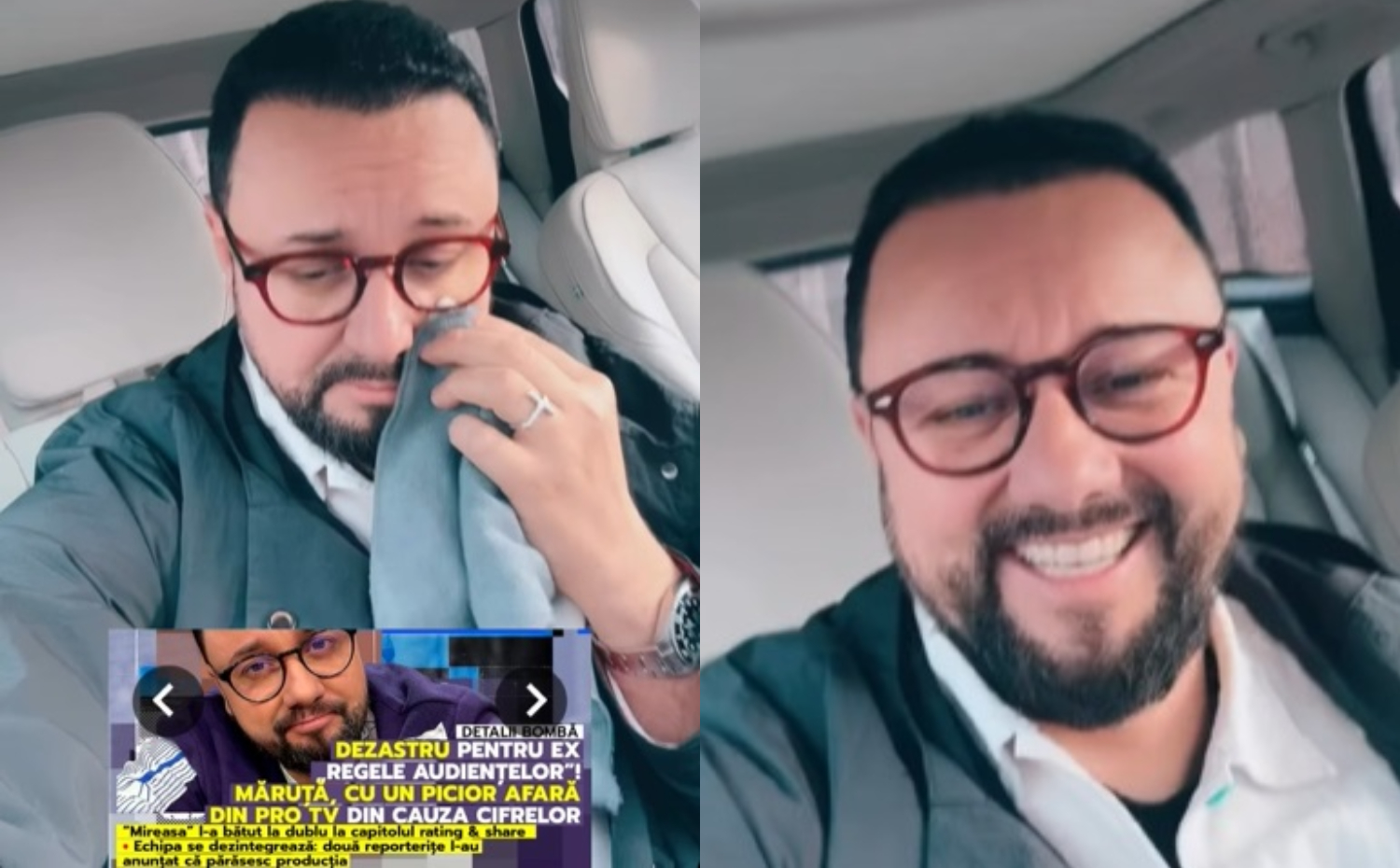 Reacția lui Cătălin Măruță după ce s-a zis că ar urma să fie dat afară de la Pro TV din cauza audiențelor emisiunii: „Ursul merge, câinii latră!”