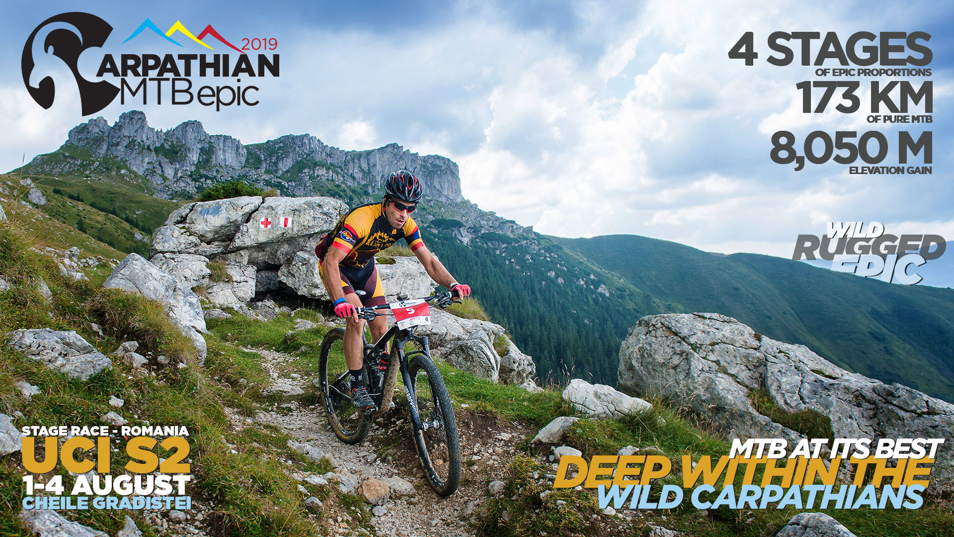 Au început înscrierile la Carpathian MTB Epic 2019. Cursa, pe 1-4 august, la Cheile Grădiștei Fundata Resort
