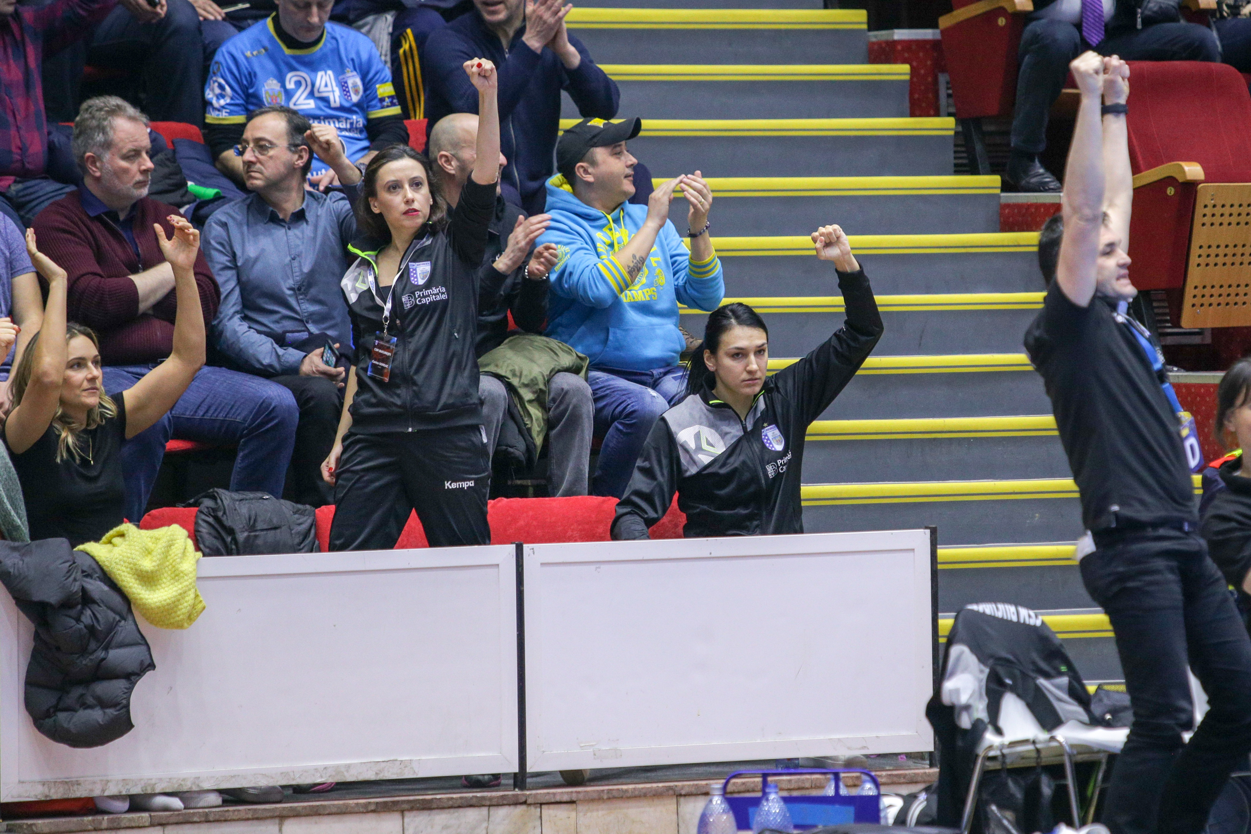 GALERIE FOTO / Cele mai spectaculoase imagini de la meciul de handbal CSM București - Gyor