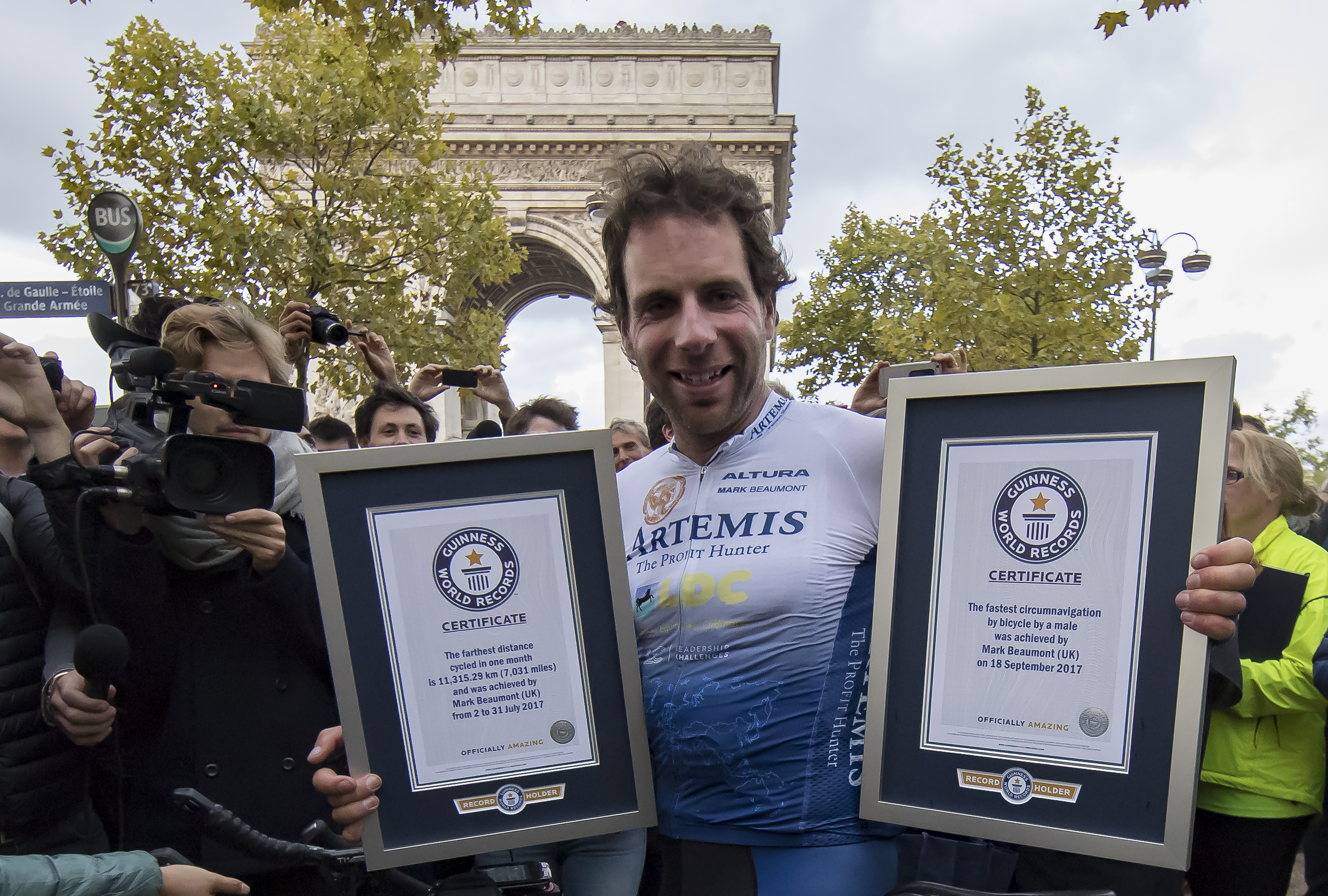Mark Beaumont a făcut ocolul Pământului pe bicicletă în 78 de zile. Sportivul britanic a doborât recordul mondial