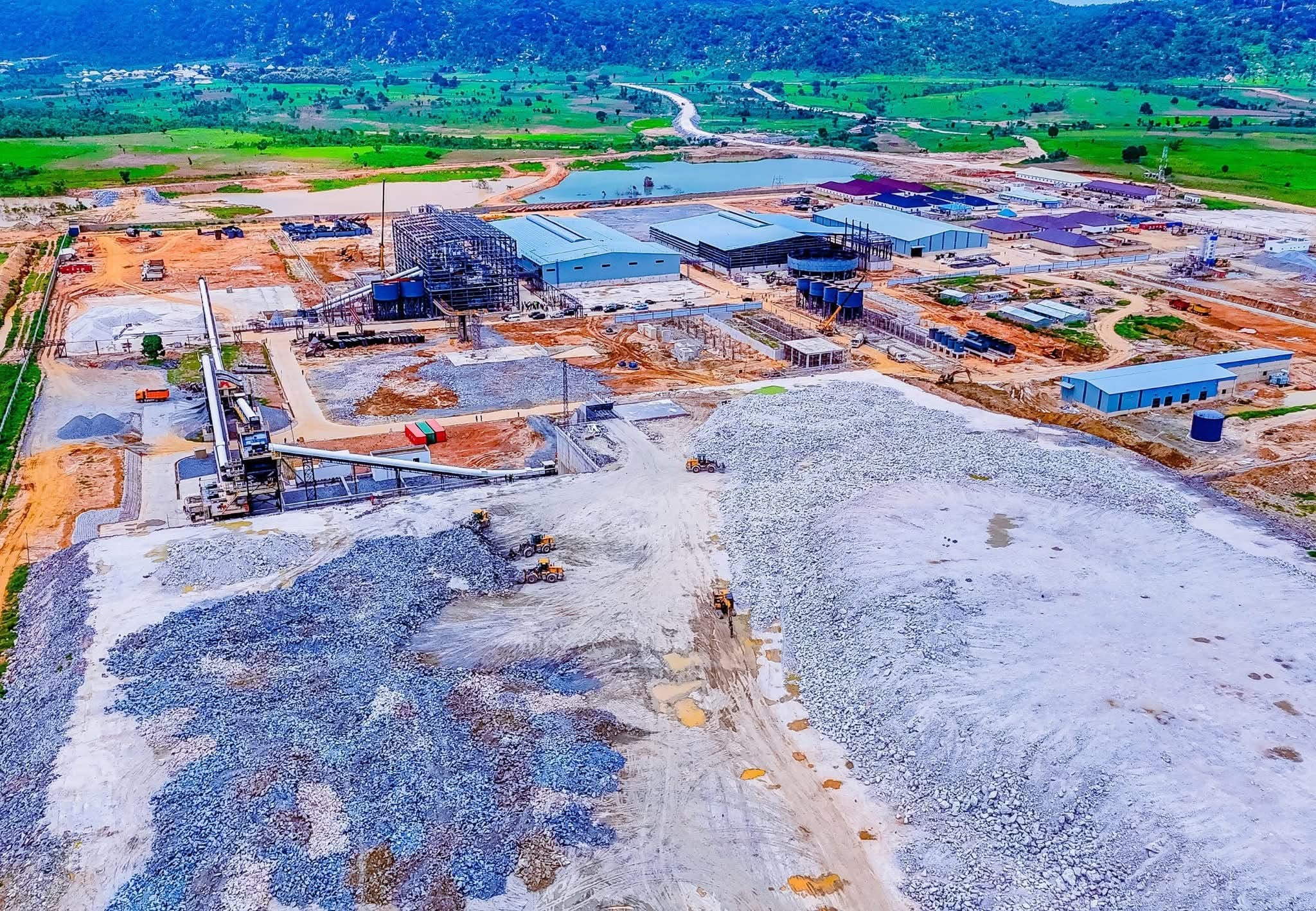 Nigeria is aiming to become a significant player in Africa's lithium sector, recently commissioning Africa's largest lithium processing plant built by a Chinese company