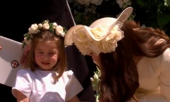 FOTO | Prinţul George şi Prinţesa Charlotte, adorabili la nunta regală