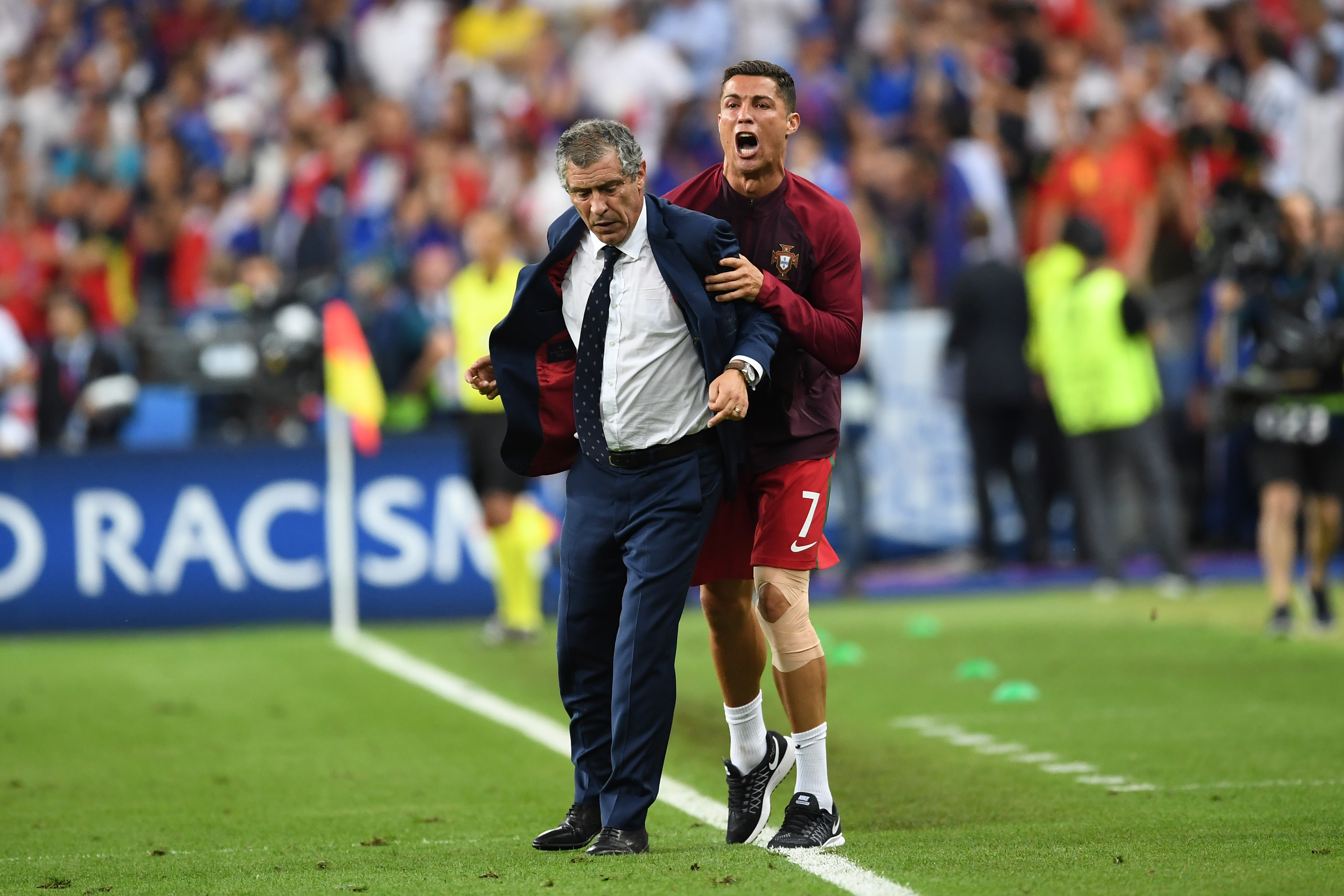 Euro 2016. Francezii cred că accidentarea lui Ronaldo i-a făcut și mai puternici pe portughezi