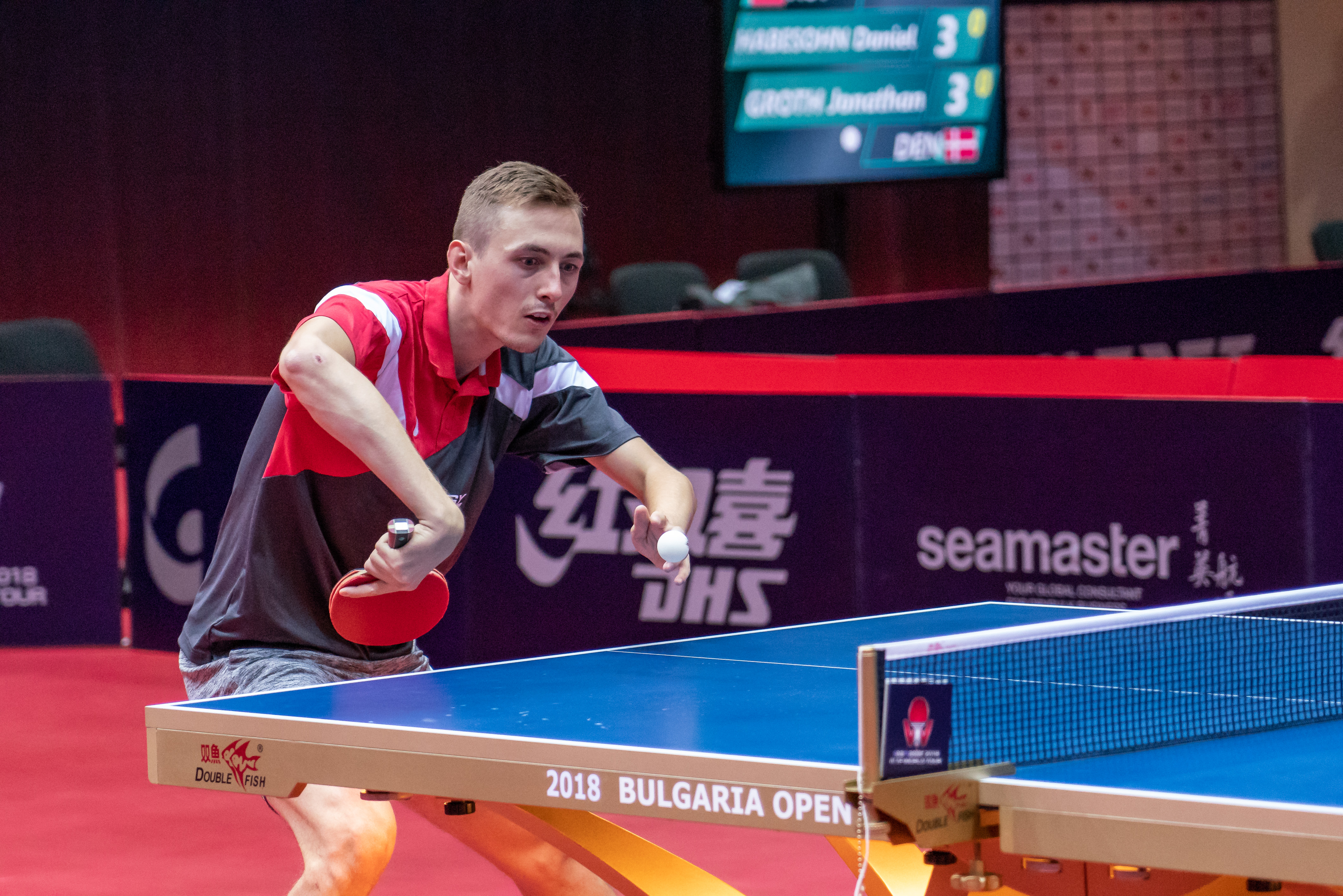Șocul anului în tenisul de masă mondial. Englezul Liam Pitchford l-a eliminat pe chinezul Ma Long în turul I la Openul Bulgariei / VIDEO