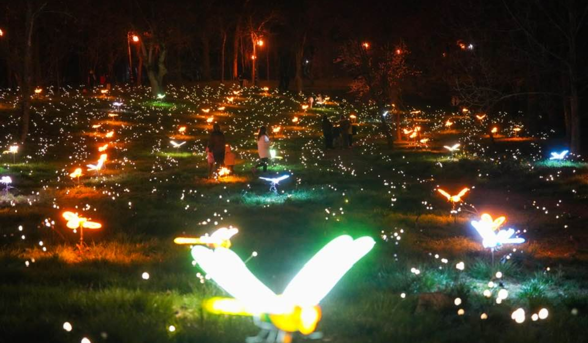 Cum arată Târgul de Paște de la Craiova: primele imagini din Parcul Romanescu. Deschidere, amânată din cauza ploilor