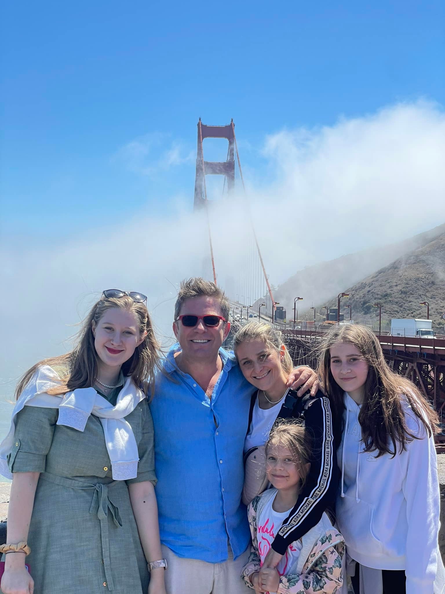 Pavel Bartoș, vacanță în America cu soția și copiii: „Le-am promis-o fetelor de mai mult de trei ani”. Cum s-au pozat împreună