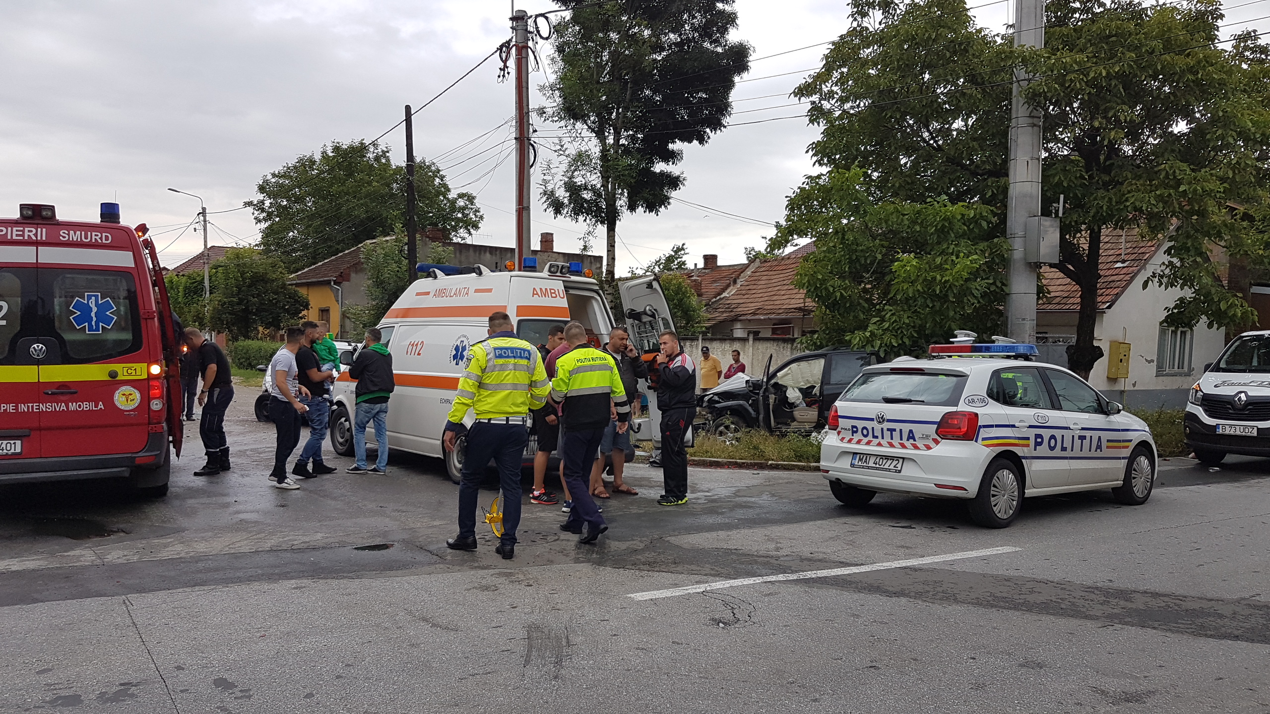 Accident în ziua nunții! O mireasă a ajuns la spital din cauza unui fost consilier local