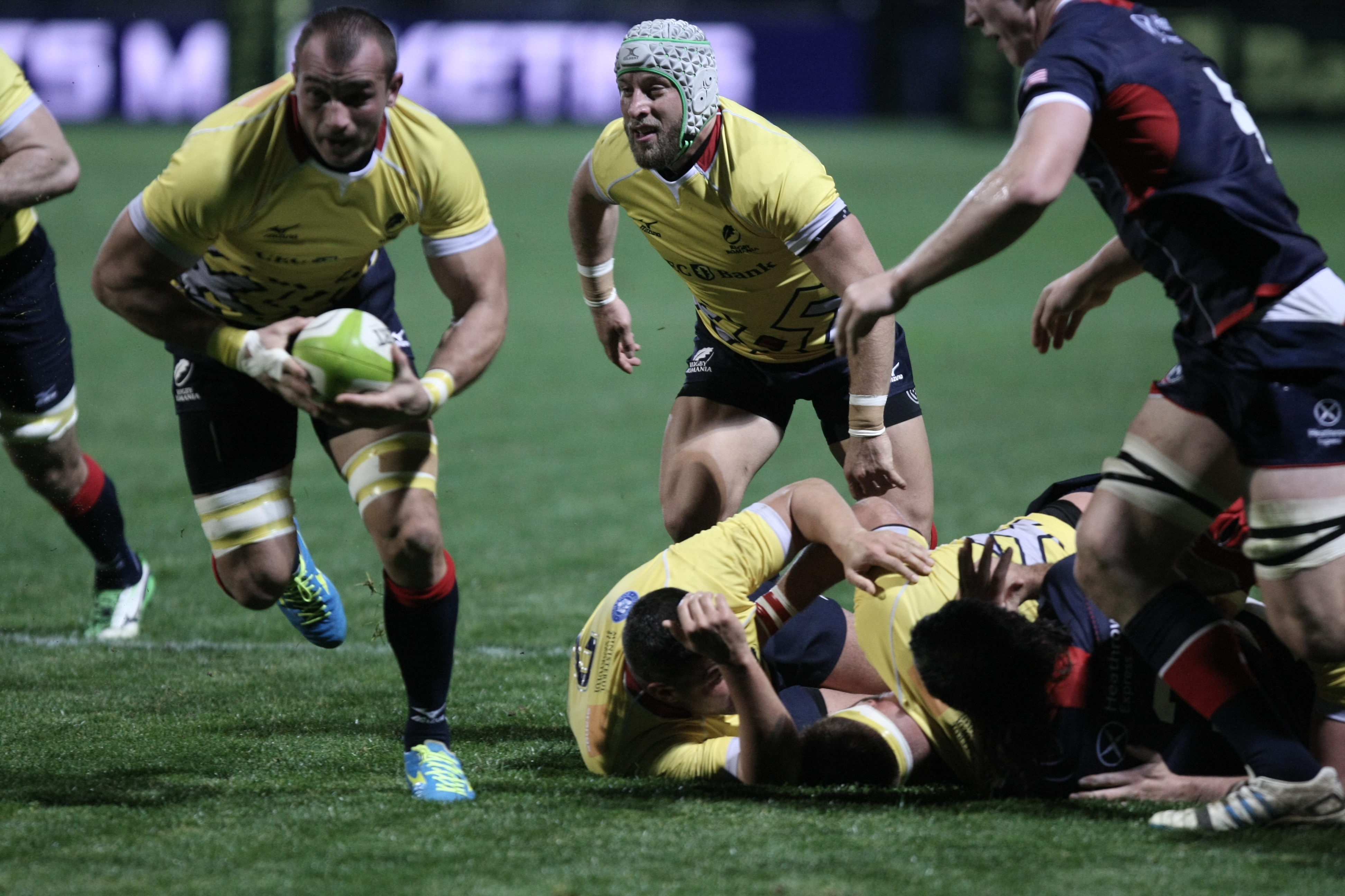 România a învins SUA la rugby. Florin Vlaicu a devenit cel mai selecţionat jucător român din istorie | GALERIE FOTO
