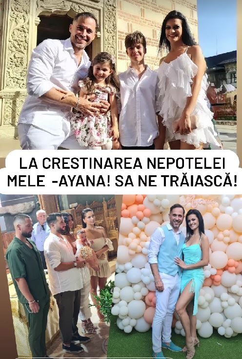 Deea Maxer, față-n față cu Magdalena Chihaia, iubita lui Dinu. Au petrecut în familie