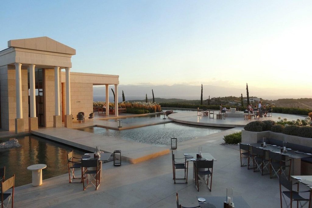 Vila exclusivistă în care Gerard Piqué a petrecut vara, în stațiunea grecească Amanzoe, unde a plătit în jur de 6.000 de euro pe noapte