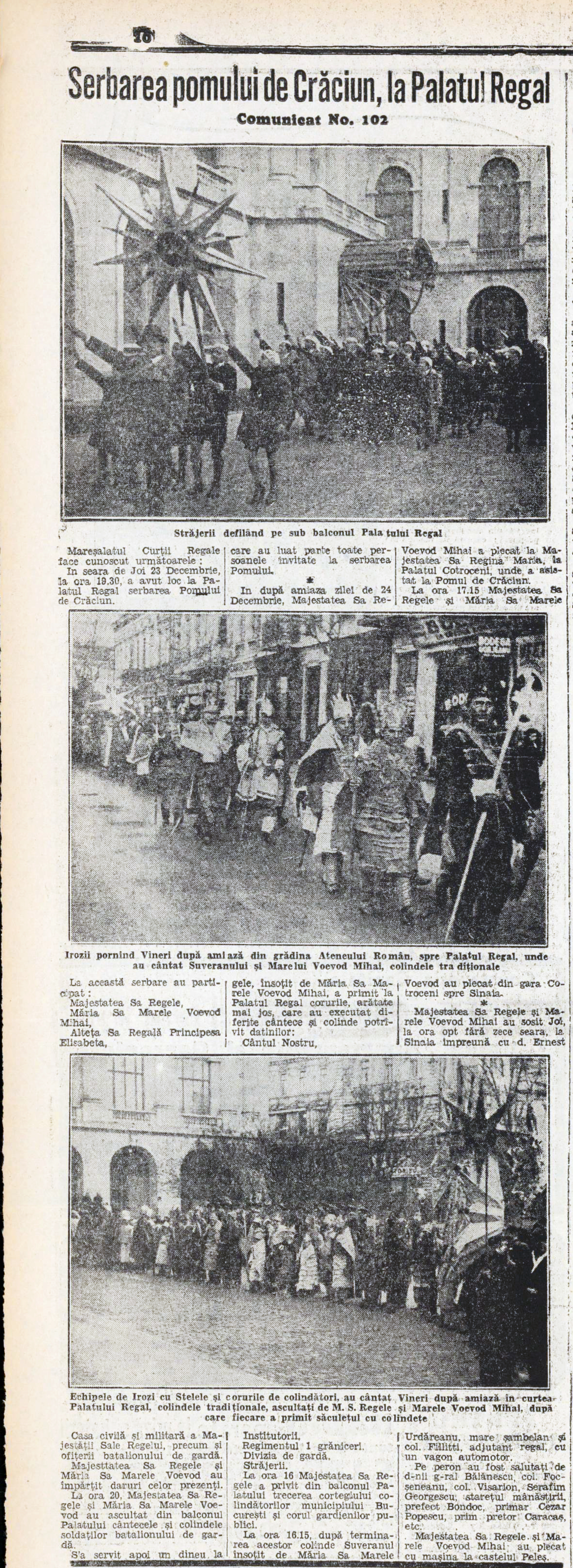 Crăciunul la Curtea Regală a României. Cadourile extravagante care-i nemulțumeau pe oaspeții lui Ferdinand I: „Am căzut mai jos decât sub regele Carol”