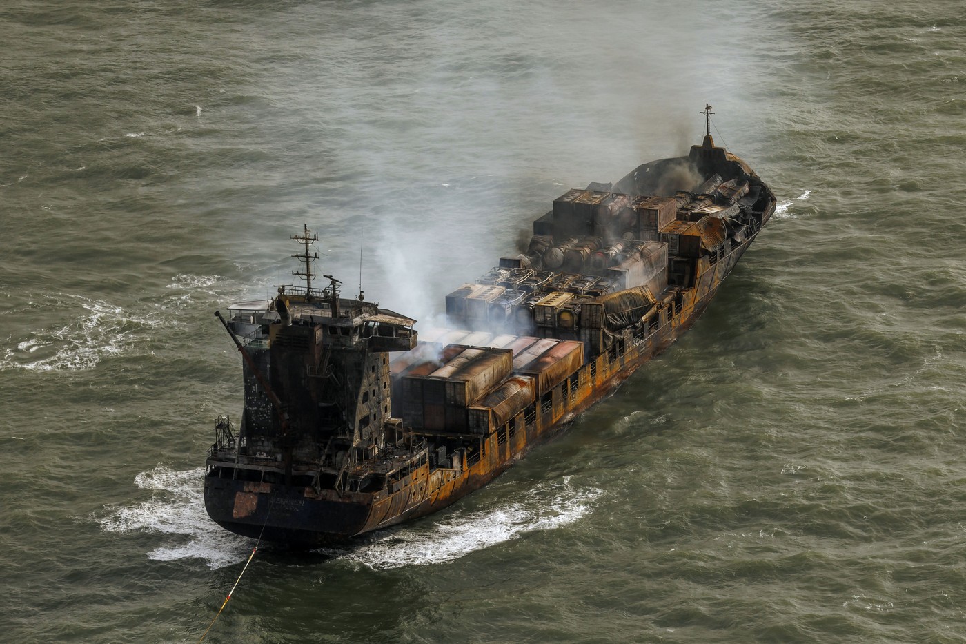 Comandantul navei care s-a ciocnit de un petrolier în Marea Nordului e rus
