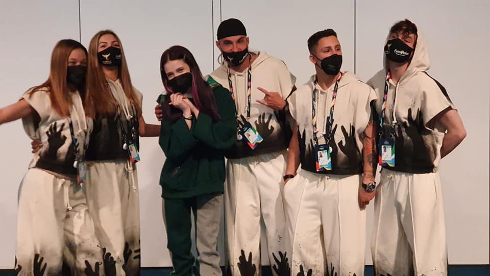 Primele imagini cu Roxen pe scena Eurovision 2021