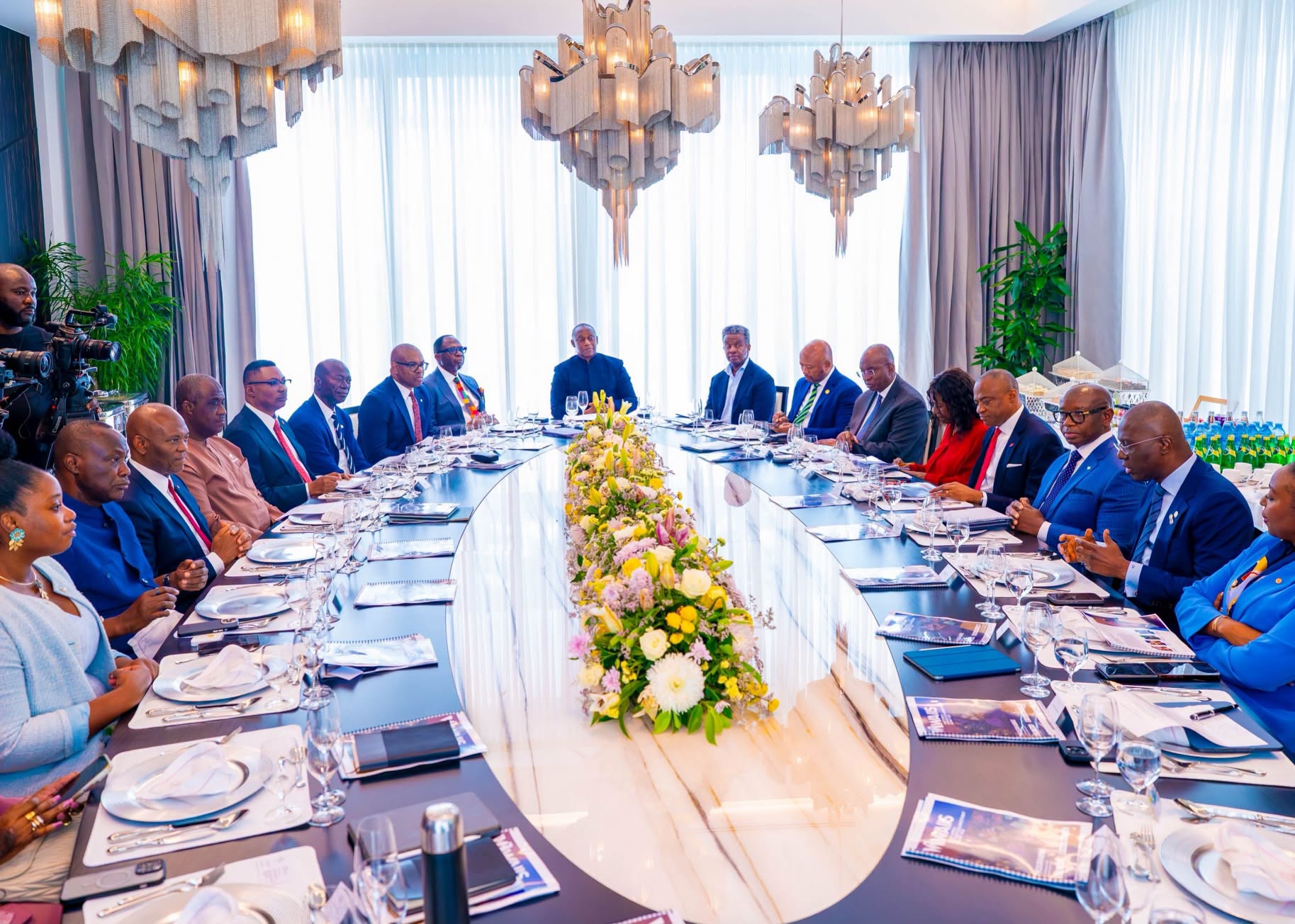 West African business leaders and policymakers meet in Lagos for the WAIIS Private Sector Advisory Board meeting to mobilise private capital and advance a multi-billion-dollar investment pipeline ahead of the regional summit in Sierra Leone. Photo credit: Heirs Holdings Group.