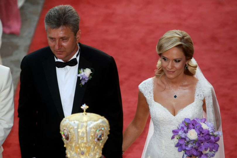Gabriela Firea, pe vremea când a devenit mireasa lui Pandele. Au adunat o căruță de bani la nuntă | FOTO