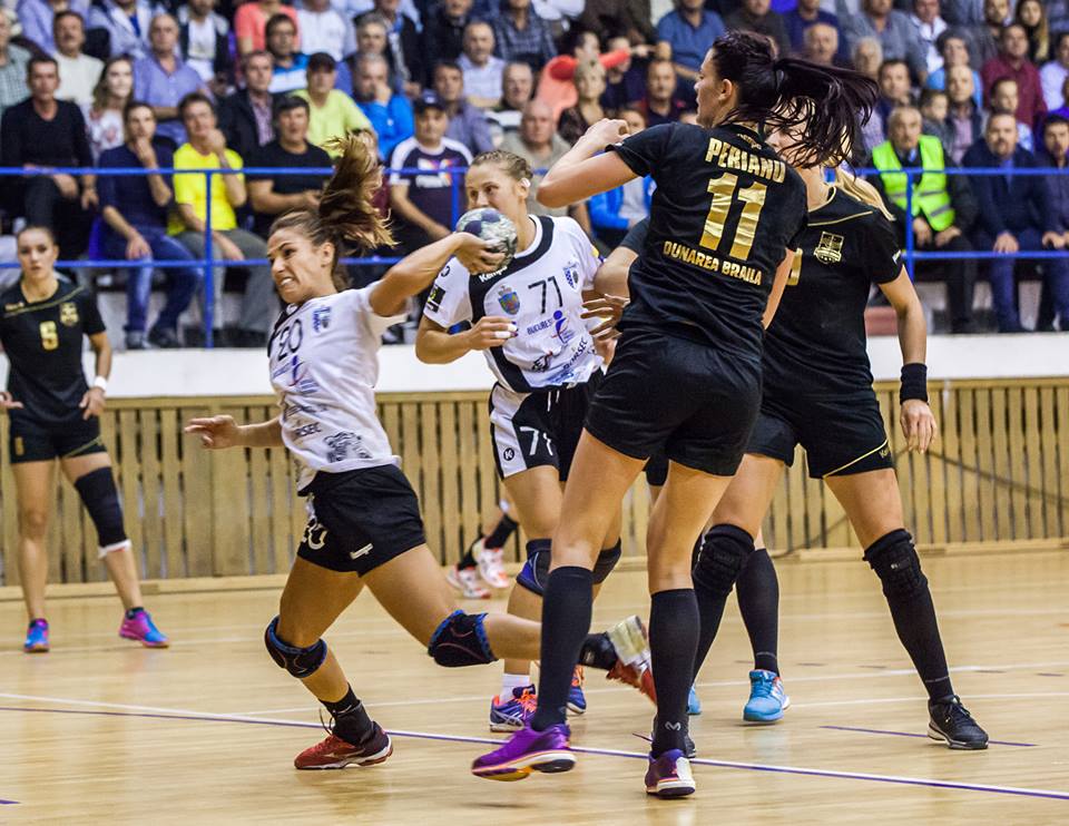 Dunărea Brăila învinge campioana Europei, în fața unei săli arhipline! Bombă în Liga Națională feminină de handbal / FOTO