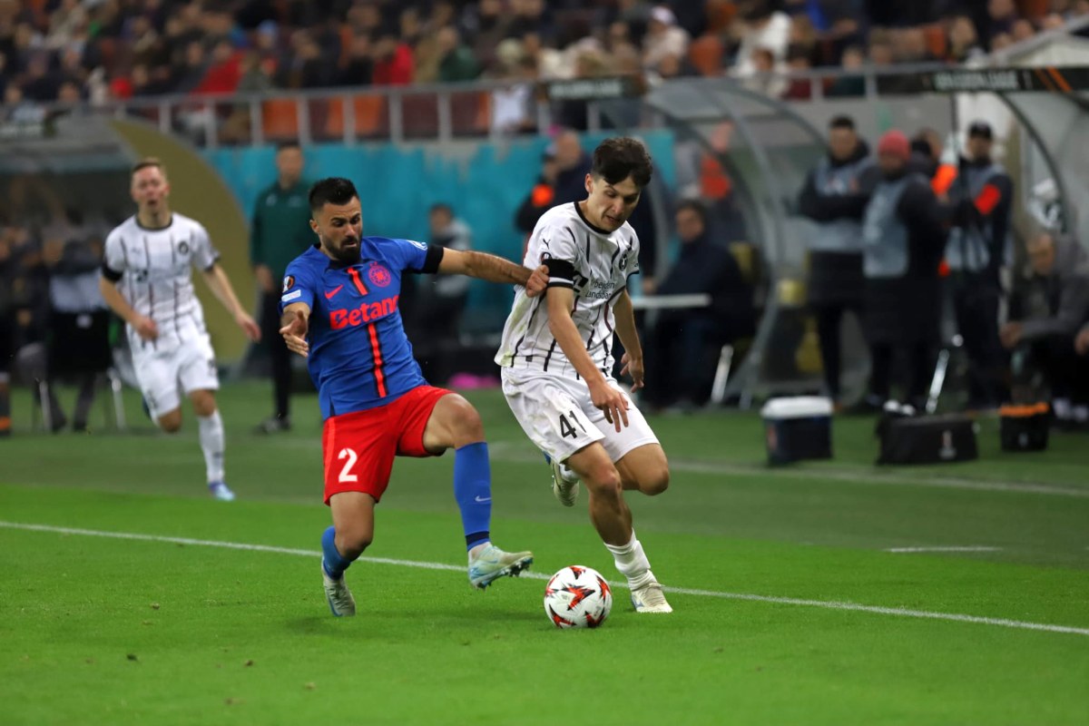FCSB - Midtjylland 2-0. Gol în secunda 9 și a treia victorie în grupa Europa League pentru echipa lui Gigi Becali