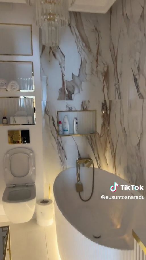 Cum arată noul apartament al Oanei Radu. Imagini din locuința artistei: „Patul este piesa de rezistență”
