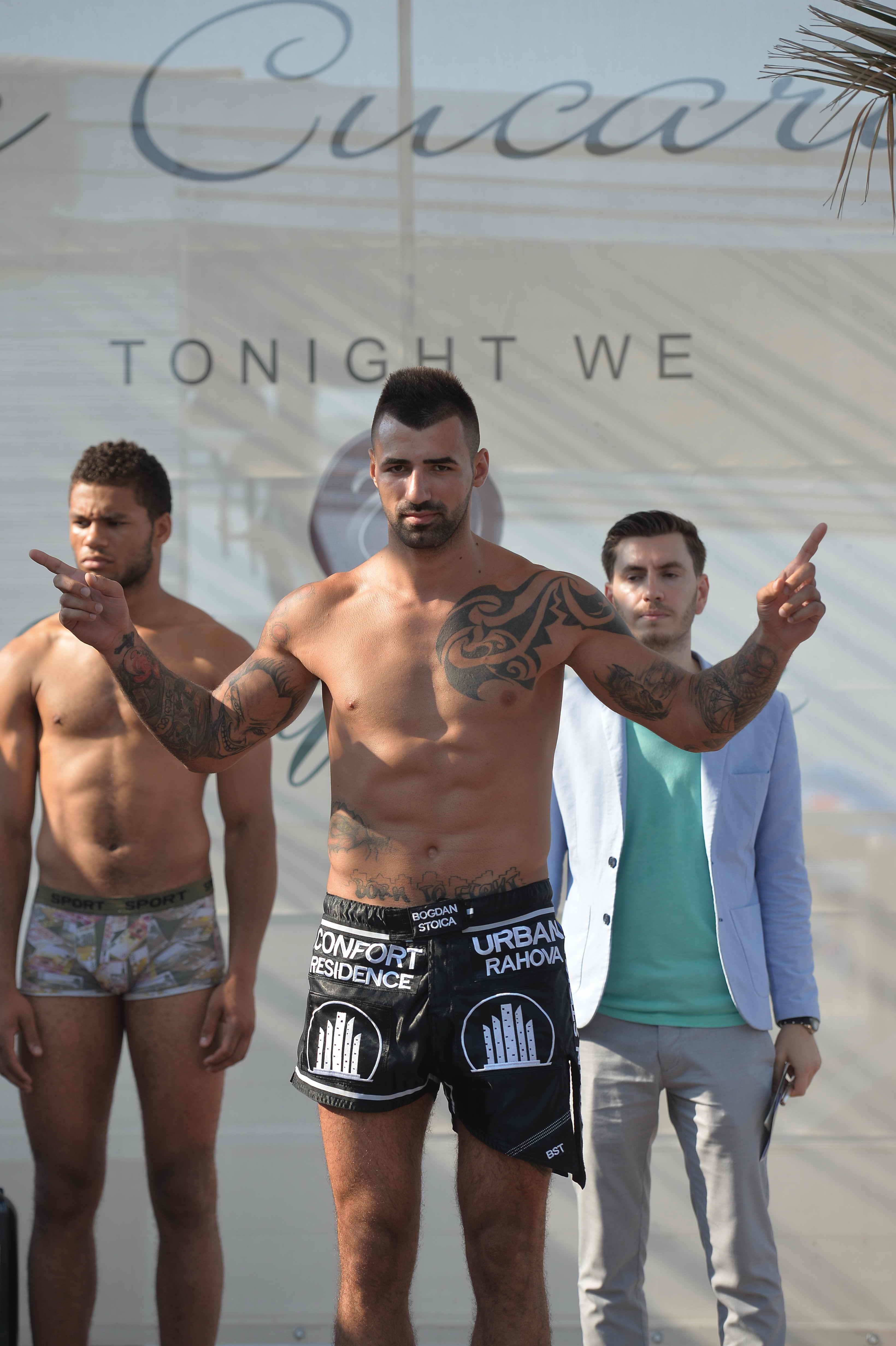 Luptătorii de la Superkombat Mamaia au trecut cu bine de proba cântarului / GALERIE FOTO