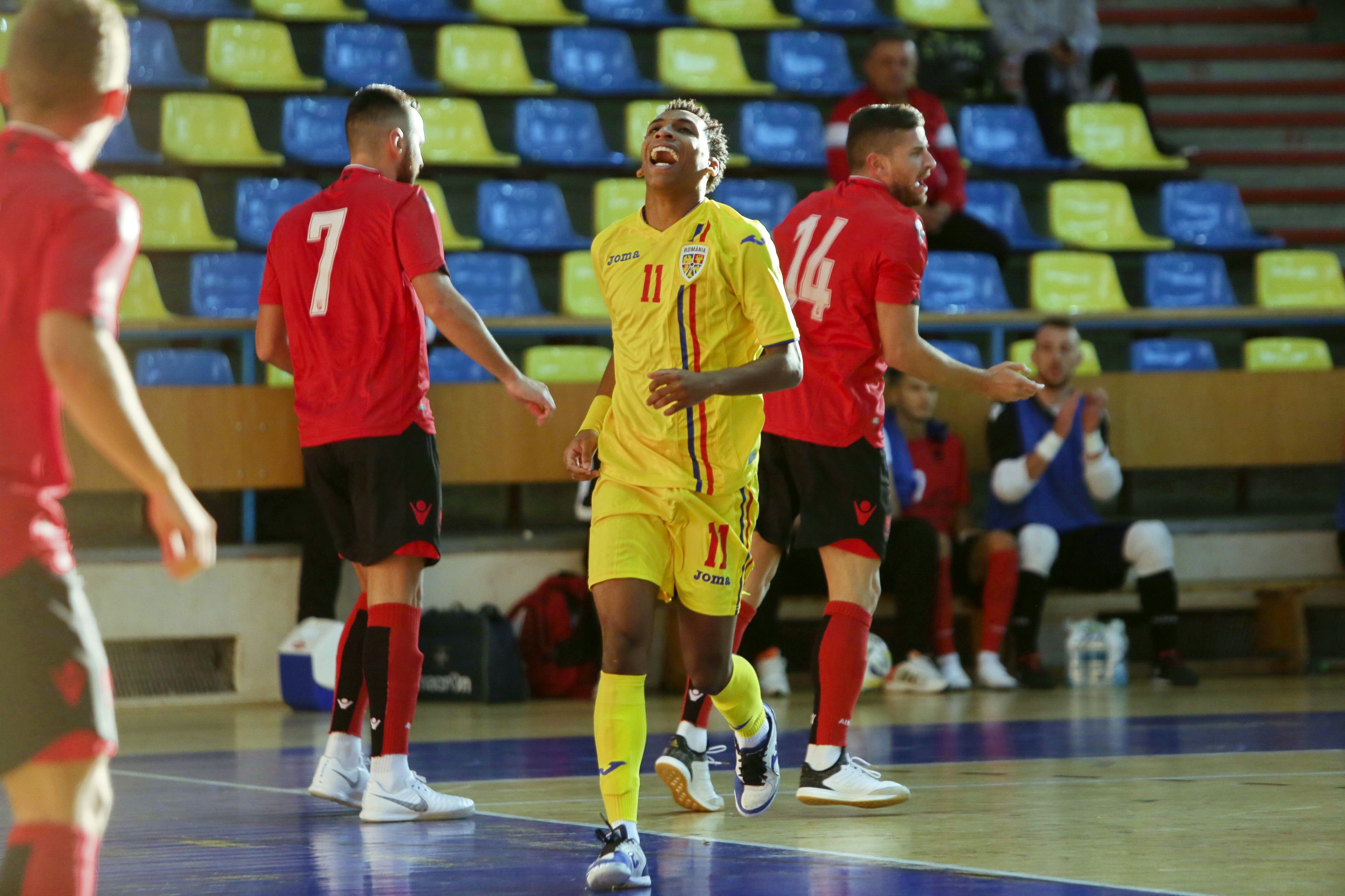 Naționala de futsal a României a învins Albania într-o dublă amicală | VIDEO&GALERIE FOTO