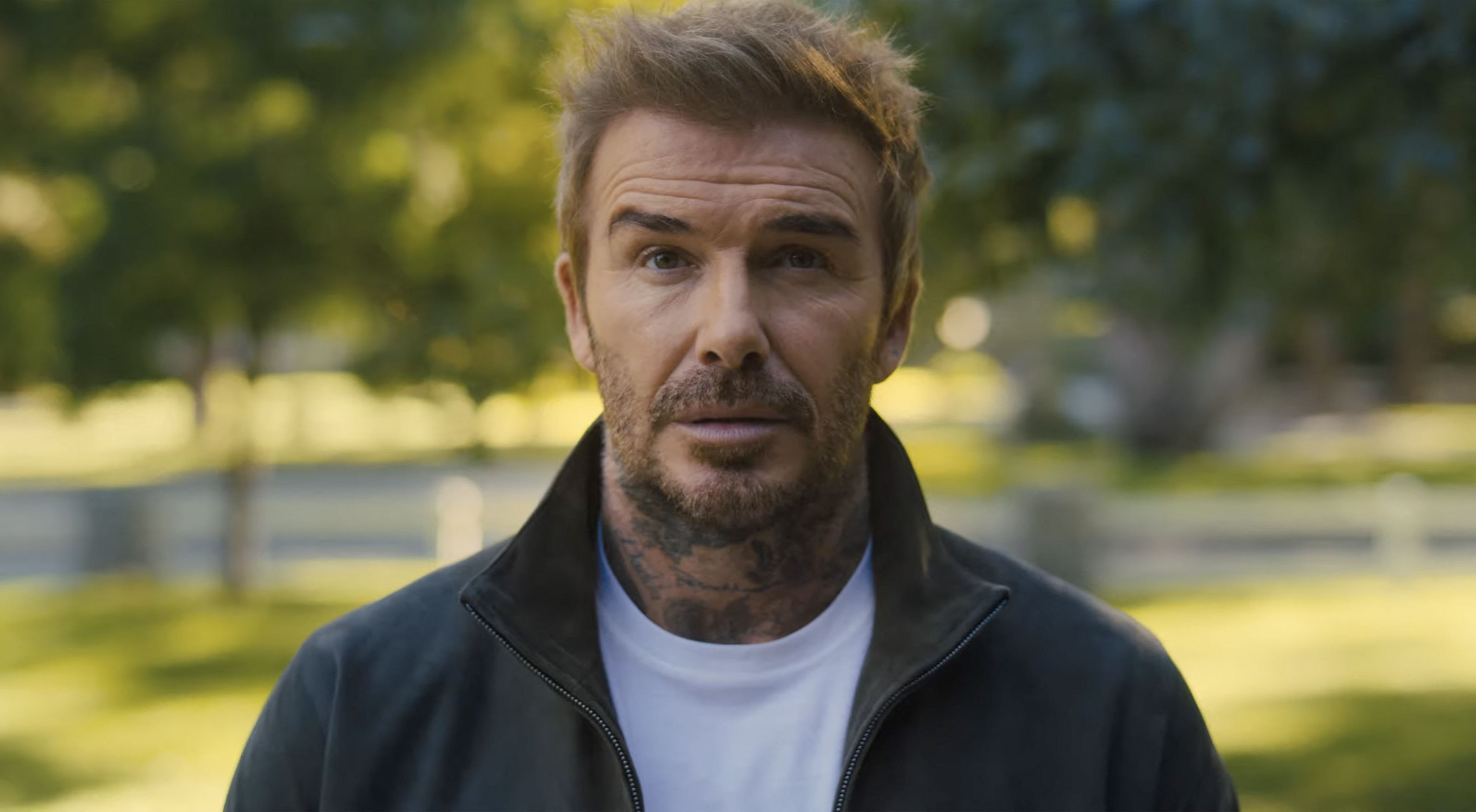 Reacția lui David Beckham când l-a văzut pe Robert Lewandowski la bustul gol. Comentariul lui a primit mii de like-uri