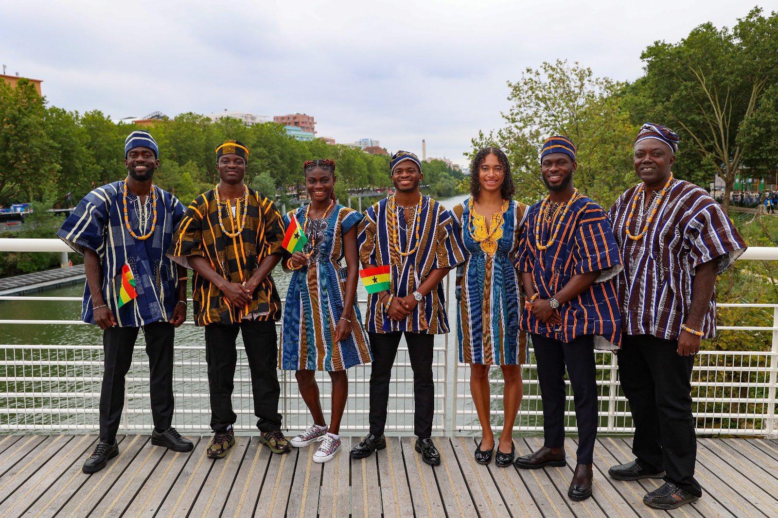 Paris Olympics: See how team Ghana represented at the opening ceremony