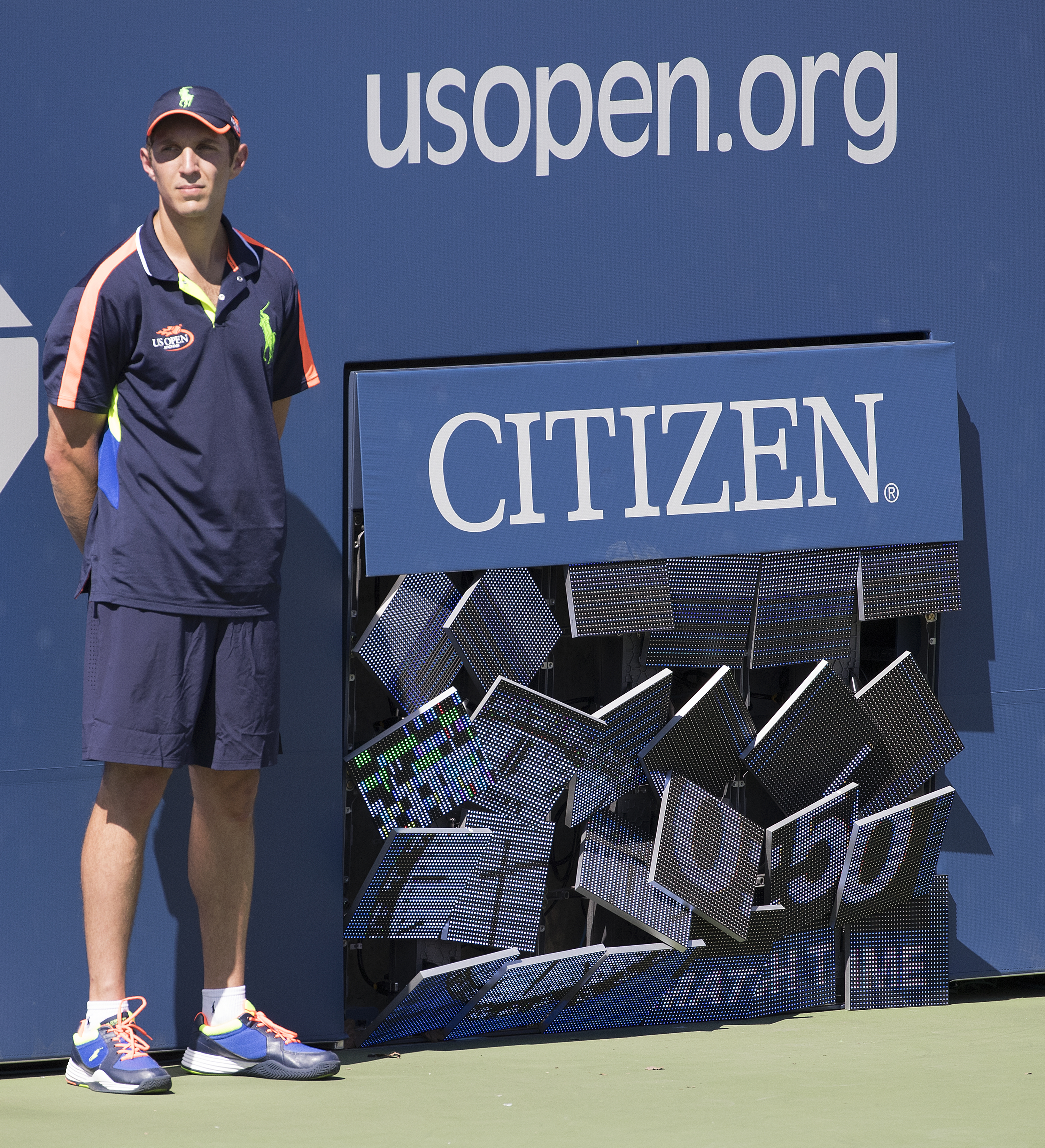 Gael Monfils a scăpat de ceasul rău la US Open. Tenismenul francez a trecut pe lângă o accidentare stupidă GALERIE FOTO și VIDEO