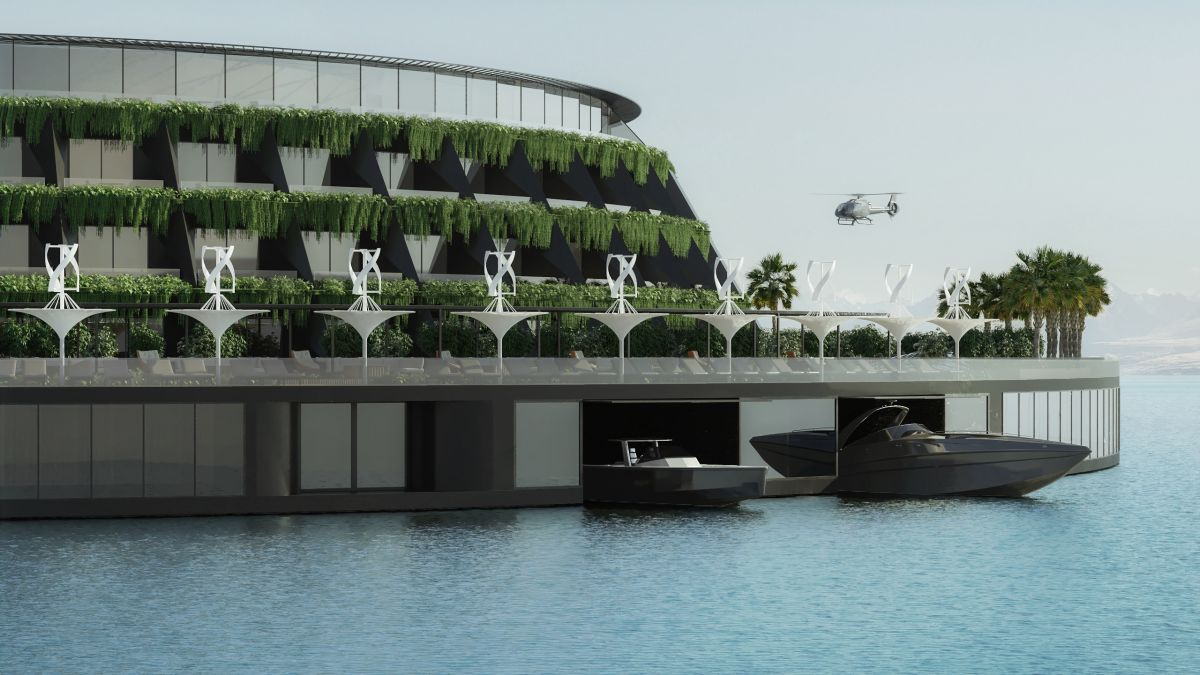 Un hotel plutitor, care se învârte în mare, va fi construit în Qatar. Clădirea va funcționa și ca un uriaș generator