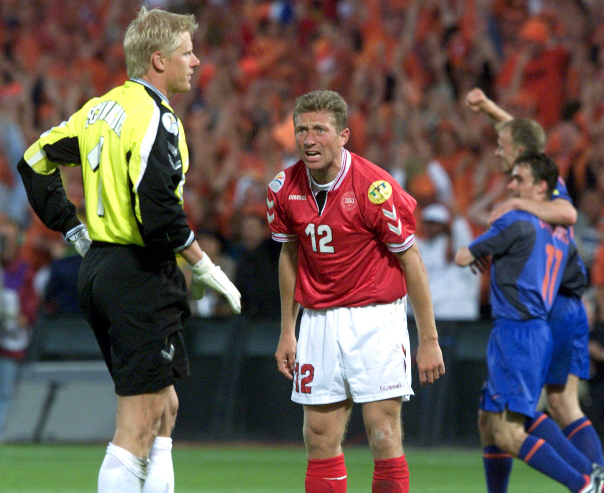 Peter Schmeichel și Oliver Kahn, ca la 100 de ani! / GALERIE FOTO