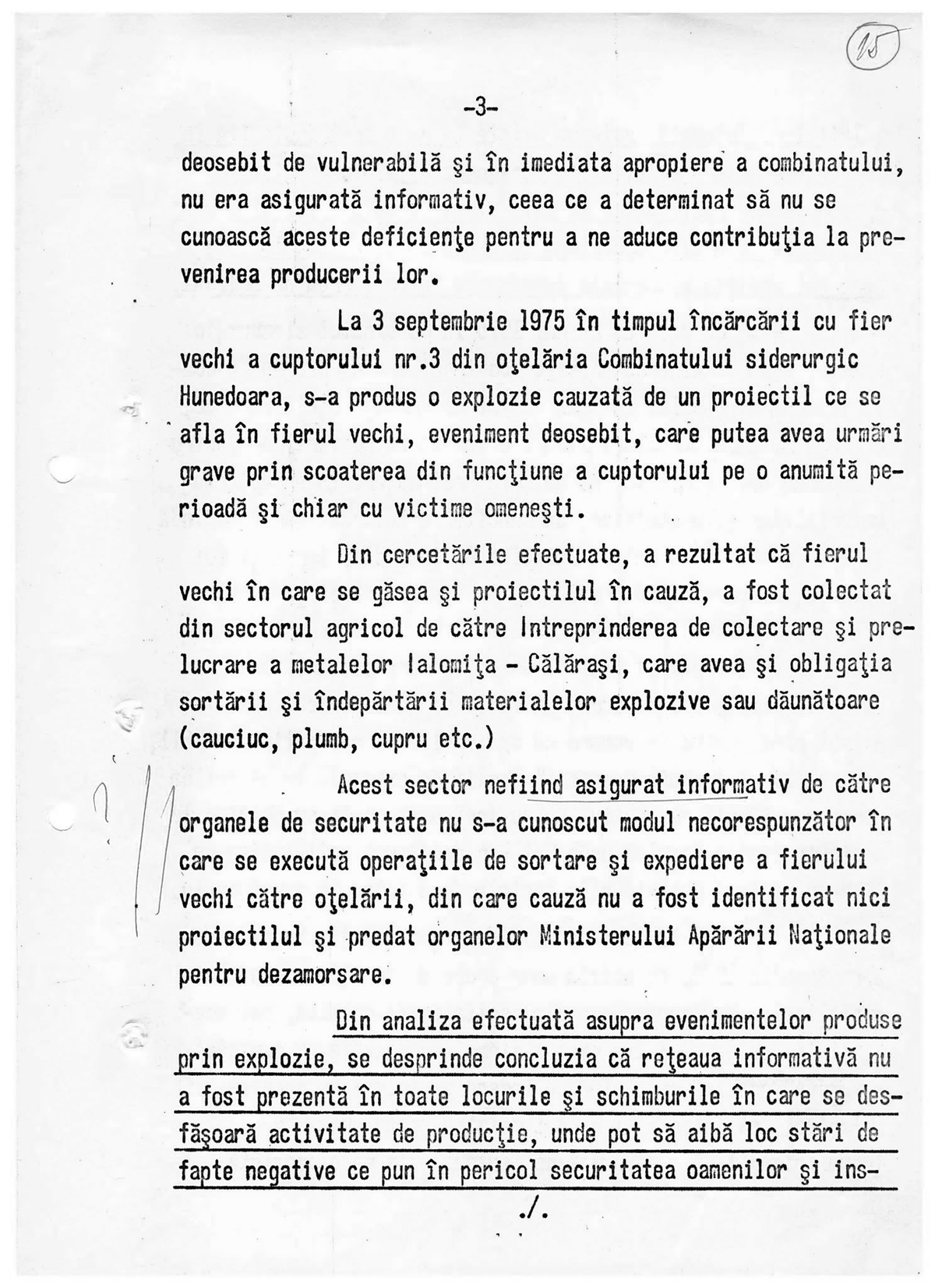 „Elemente dușmănoase”, sabotaj sau neglijență criminală. Cum trata Securitatea accidentele de muncă mortale din România lui Ceaușescu