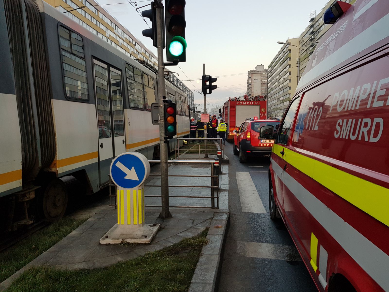 Femeie lovită mortal de tramvai pe Șoseaua Pantelimon din București