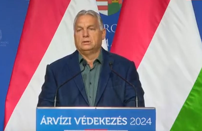 Orbán Viktor rendkívüli bejelentése az árvízről
