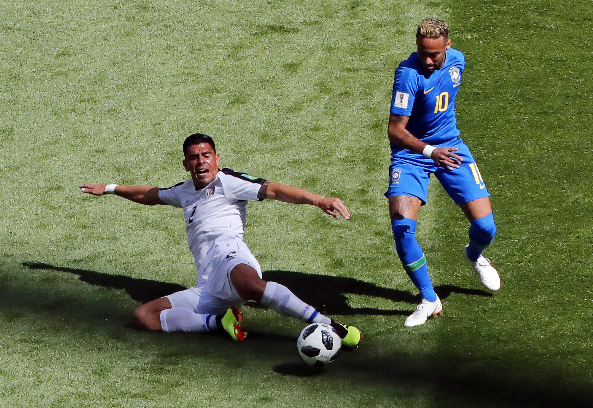Brazilia - Costa Rica 2-0, în grupa E de la Campionatul Mondial de fotbal Rusia 2018. Chin do Brasil! Coutinho și Neymar au marcat abia în prelungiri / FOTO&VIDEO
