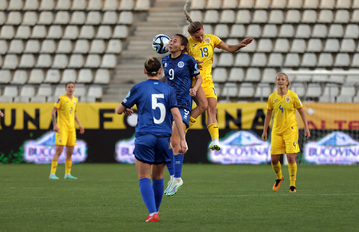 Au trecut de kazahe. Naționala feminină de fotbal a României, a doua victorie în preliminariile Euro 2025
