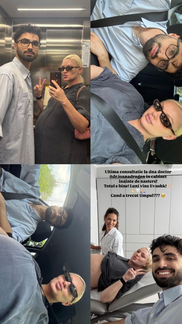 Alexandra Stan, anunț după ultima consultație înainte să devină mamă: „Mai am 2 zile până nasc"