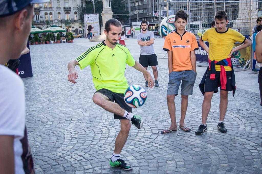 FOTO&VIDEO/ Spectacol la ”Poiana Urbană”, cu Alex Stan și Falemi. Scheme nemaivăzute!
