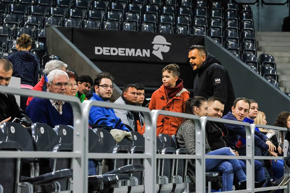 Dan Petrescu le-a încurajat pe componentele echipei României de Fed Cup | GALERIE FOTO