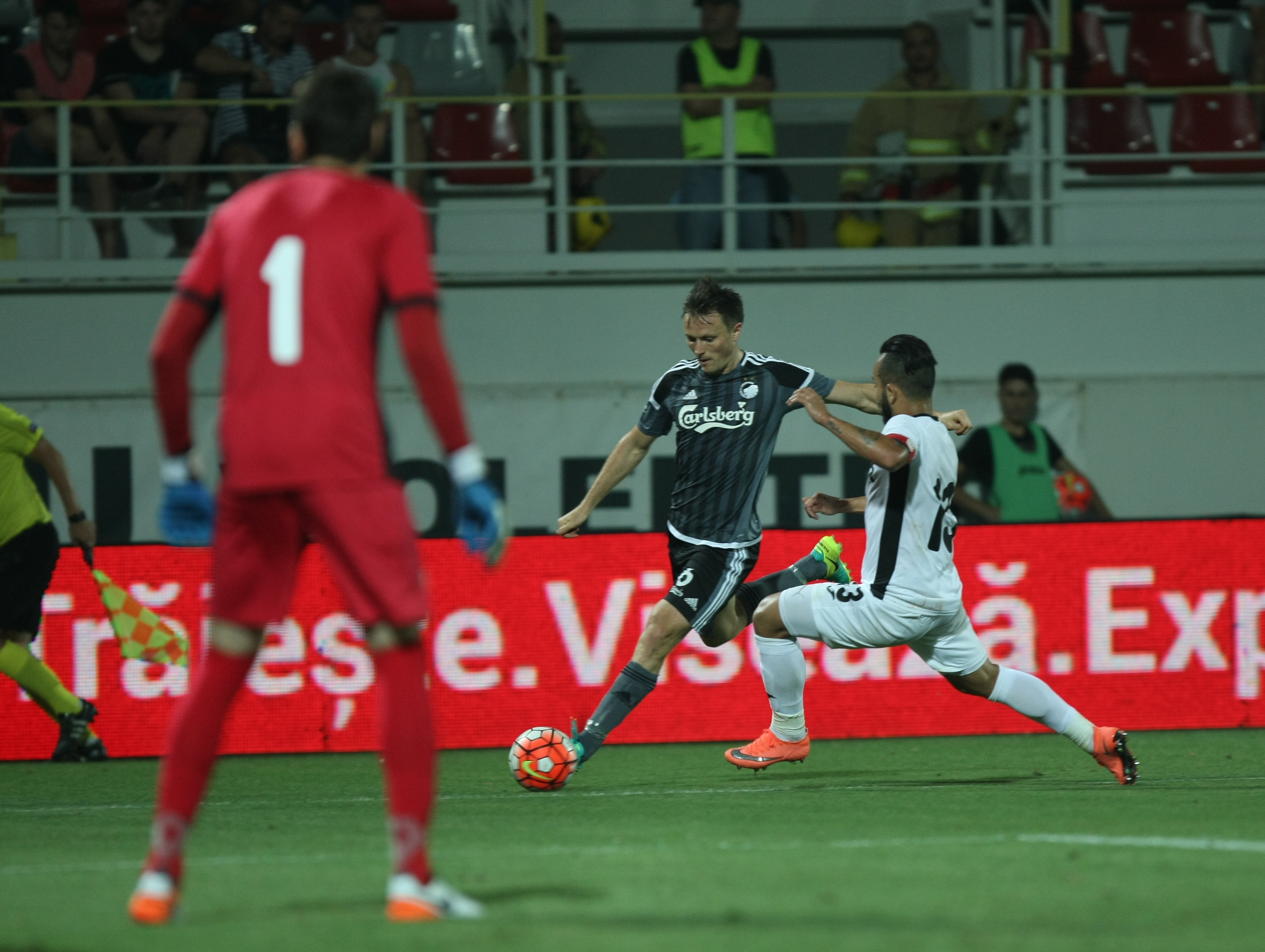 Liga Campionilor, turul III preliminar. Astra - Copenhaga 1-1. Astrele din nord! Teixeira a deschis scorul și atât! UEFA îi permitea să stea pe bancă, Șumi n-a vrut să riște! / FOTO