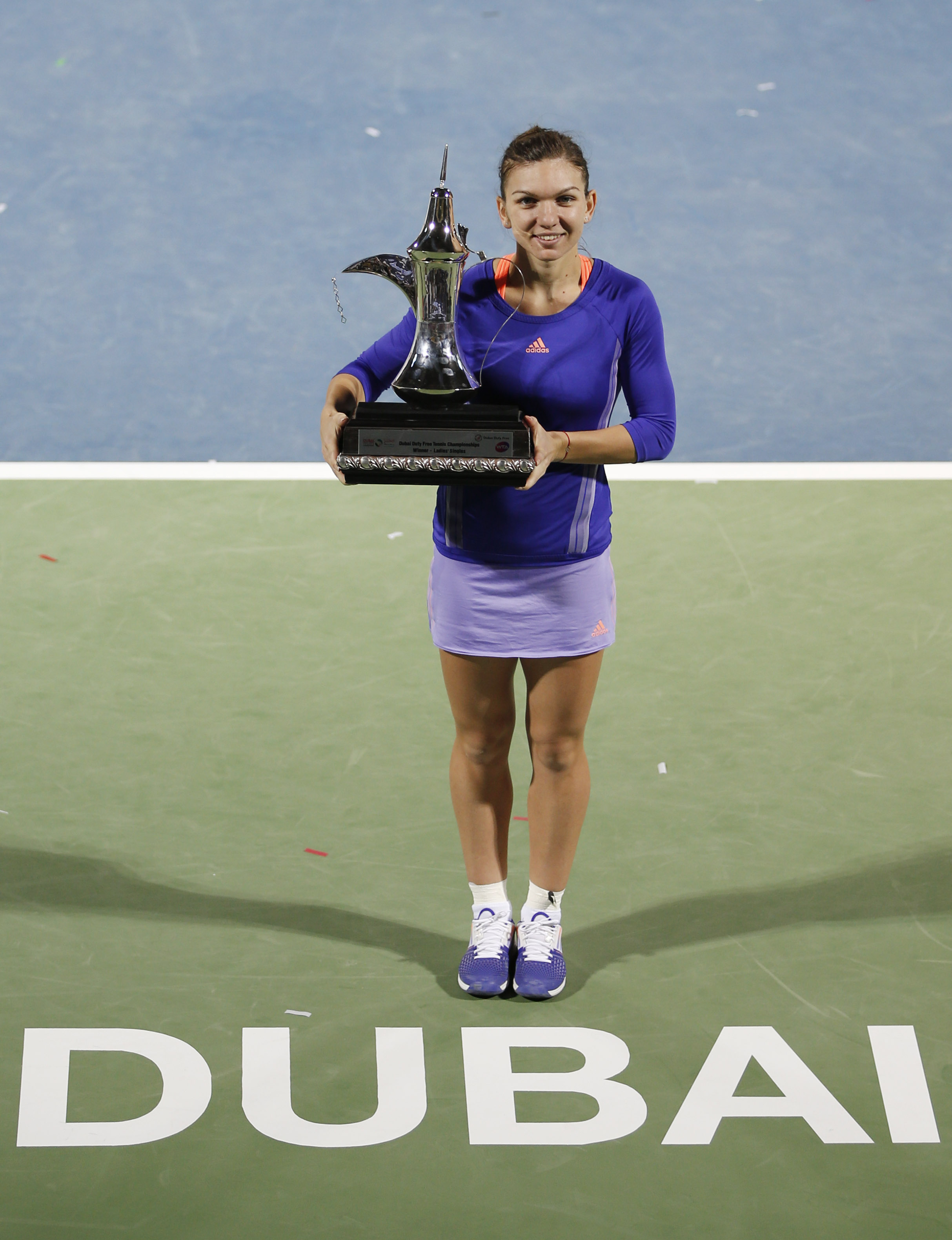 Halep - campioană la Dubai!!! Al 10-lea titlu al carierei / GALERIE FOTO&VIDEO