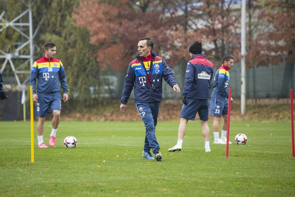 România - Polonia (vineri, ora 21:45, TVR 1). Săpunaru, incert. Daum nu a uitat golul primit cu Muntenegru și a exersat fazele fixe | GALERIE FOTO