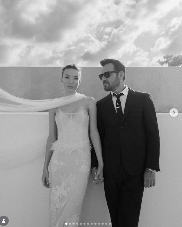 Nicole Brydon Bloom, soția actorului Justin Theroux, a născut. Prima imagine cu bebelușul lor. „A venit”