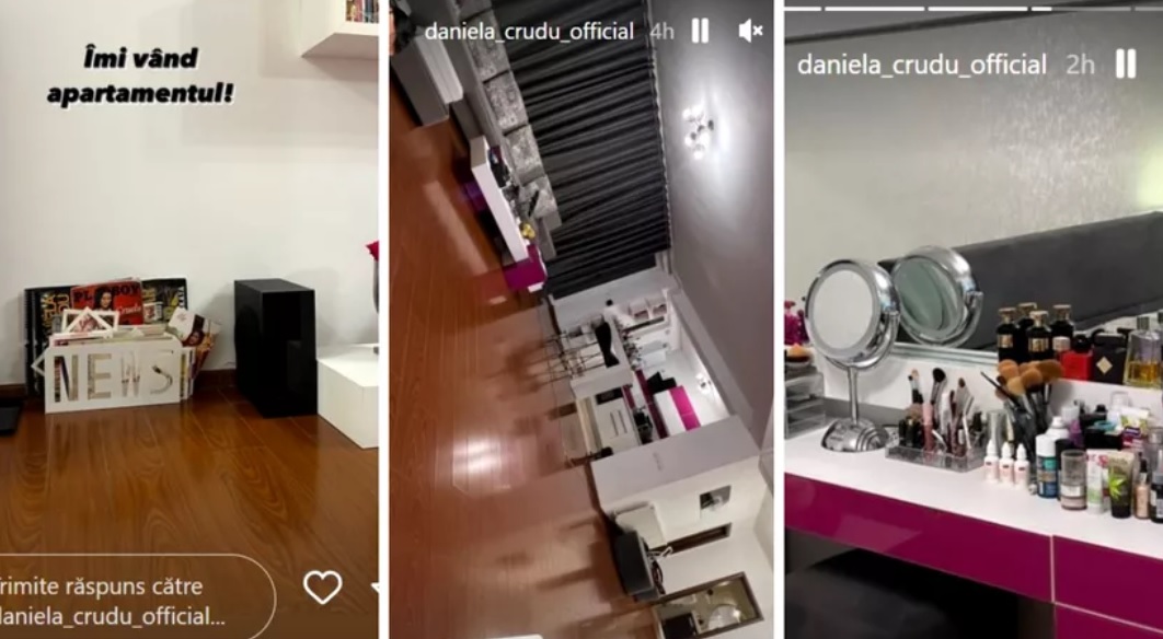 Daniela Crudu își vinde apartamentul din București. Cum arată și câți bani cere vedeta pe locuința de 88 mp