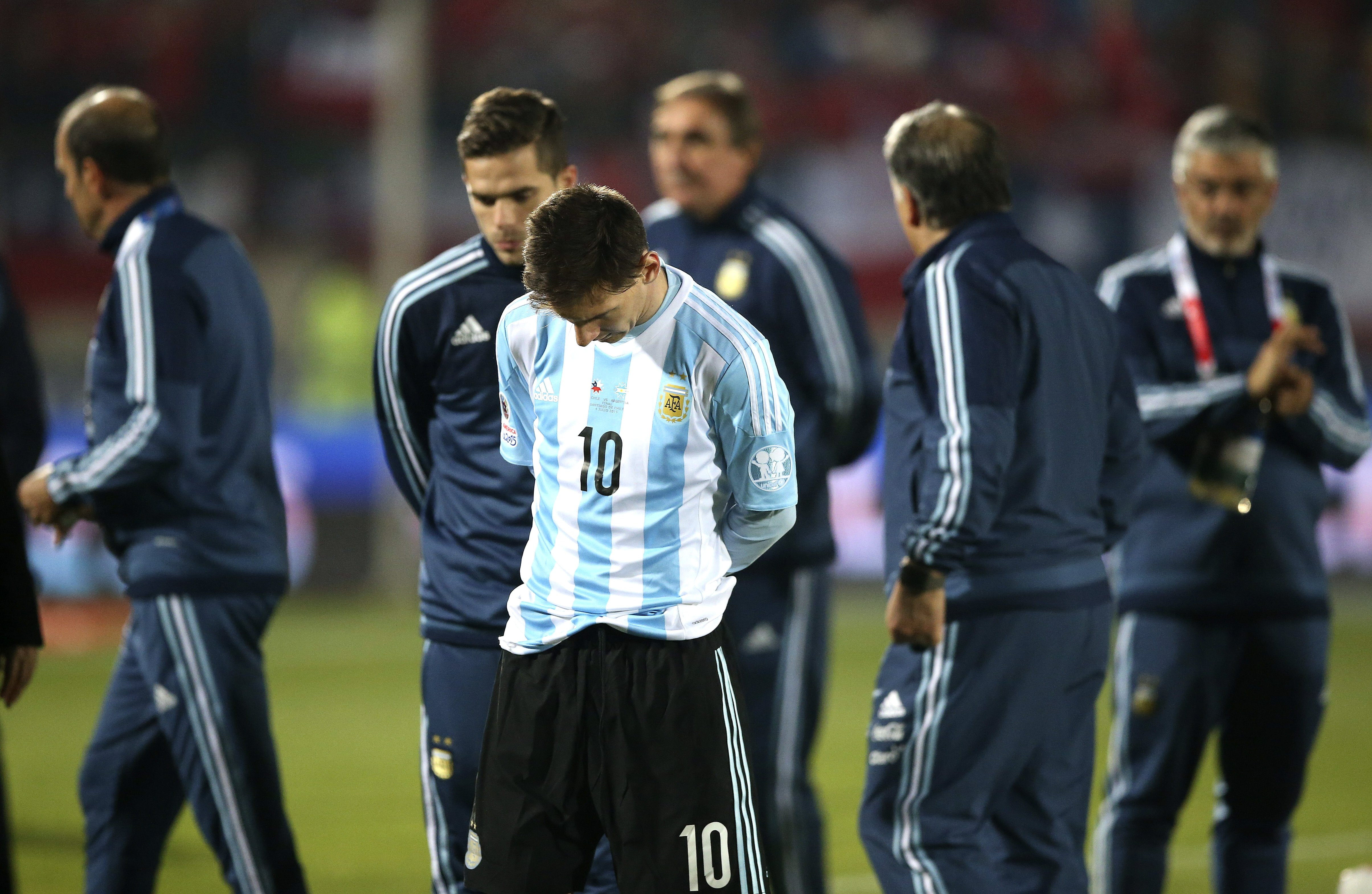 Blestemul lui Leo Messi: a pierdut trei finale din trei cu naționala Argentinei /GALERIE FOTO